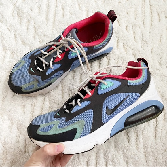 Nike Other - NIKE Air Max 200 Royal Pulse Aqua Blue Sneakers